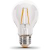 Feit Electric A19/TR/LED/6 25W Equivalent Dimmable Clear Glass Filament Colored LED Light Bulbs, Red, 6-Pack, 2.4″ D x 4″ H(Orange)