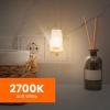 Feit Electric BP7C7/827/LED/4 0.6W 7W Equivalent 30 Lumen Candelabra Base Four LED C7 Night Light Bulb, 2.1″ H x 0.9″ D, 2700K (Soft White), 4 Piece(2700k (Soft White))