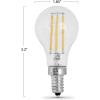 Feit Electric BPA1575C/827/FIL/2 75W EQ DM LED Light Bulbs, 2 Bulbs