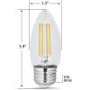Feit Electric BPETC40927CAFIL/2/RP 40W EQ LED Light Bulb E26, 2 Bulbs(1 Count (Pack of 1))