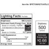 Feit Electric BPETC60/927CA/FIL BPETC60927CAFIL/2/RP Performance led, 3.5″H x 1.7″D, Product Specific, 2 Piece(2700k Soft White)