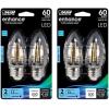 Feit Electric BPETC60/927CA/FIL BPETC60927CAFIL/2/RP Performance led, 3.5″H x 1.7″D, Product Specific, 2 Piece(Product Specific)