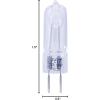 Feit Electric BPQ100T4/JCD/RP 100 Watt Warm White T4 Dimmable Halogen Light Bulb, 3000K Warm White, 1.5″ H x 0.5″ D(1 Count (Pack of 1))
