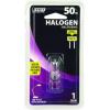 Feit Electric BPQ50T4/JCD/RP 50 Watt T4 JCD Halogen Bulb with Bi-Pin Base, Clear