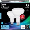 Feit Electric BR30 LED Light Bulb, 85W Equivalent, Dimmable Floodlight, E26 Medium Base, CRI 90, 1100 Lumens, 3000K Bright White, 22-Year Lifetime, BR30DMHO/930CA/2, 2 Pack(5000k (Daylight))