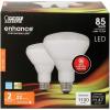 Feit Electric BR30 LED Light Bulb, 85W Equivalent, Dimmable Floodlight, E26 Medium Base, CRI 90, 1100 Lumens, 3000K Bright White, 22-Year Lifetime, BR30DMHO/930CA/2, 2 Pack(2700k (Soft White))