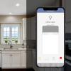 Feit Electric BR30 Smart Flood Light Bulb,2.4GHz WiFi Color Changing and Dimmable, No Hub, Works with Alexa or Google Assistant, BR30/RGBW/CA/AG, 65W, Multi-Color (RGBW), 1 Count (Pack of 1)(5000k Daylight)