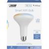 Feit Electric BR30 Smart Flood Light Bulb,2.4GHz WiFi Color Changing and Dimmable, No Hub, Works with Alexa or Google Assistant, BR30/RGBW/CA/AG, 65W, Multi-Color (RGBW), 1 Count (Pack of 1)(Tunable White)