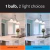 Feit Electric BR30 with E26 Medium Base LED Light Bulb Multiolor Choice Intellibulb – 65W Equivalent – 15 Year Life – 650 Lumens – 2700K Soft White, 4000K Cool White and 5000K Daylight – BR30/CCT/LEDI(5000k Daylight)