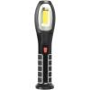Feit Electric Compact Handheld LED Work Light Flashlight with 250/500 Lumens Ultra Bright, Magnetic Base, Hanging Hook, 6500K Daylight, Foldable and Rechargeable Handheld Flood Light – WORK500BAT(Black)