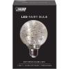 Feit Electric FY/NP/RGB/LED 1W Decorative Fairy RGB Magical Glow Small Clear LED Light Bulb, 4.5″ H x 2.3″ D, Multi-Color(2700k Soft White)