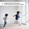 Feit Electric Indoor Security Camera with Motion Detection, 30ft. Night Vision, 360° Adjustable Head, 2.4GHz WiFi, 2-Way Audio, 1080p HD, Works with Alexa & Google Asst, Plug-in, White – CAM1/WIFI(White)