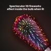 Feit Electric Infinity 3D Fireworks LED Light Bulb, ST19 LED Bulb, ST19/PRISM/LED,1 Count (Pack of 1), Multicolor(1 Count (Pack of 1))