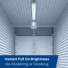Feit Electric LED 4ft Bulbs T8, 32 Watt Equivalent, Type A Tube Light, Plug & Play, T8 LED Tubes, LED Fluorescent Replacement, Frosted, T848/850/LEDG2/2/5, Daylight, 10 Pack(5000k Daylight)