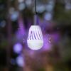 Feit Electric LED Bug Zapper Light Bulb, 60W Replacement, E26 Base, 700 Lumen, 2in1 Light Bulb and Zapper, 5000K Daylight, 15,000-Hour Lifetime, C60/950CA/BZ/LED(White)