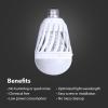 Feit Electric LED Bug Zapper Light Bulb, 60W Replacement, E26 Base, 700 Lumen, 2in1 Light Bulb and Zapper, 5000K Daylight, 15,000-Hour Lifetime, C60/950CA/BZ/LED(White)