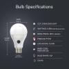 Feit Electric LED Built-in Battery Backup Intellibulb – A21 with an E26 Medium Base Light Bulb – 60W Equivalent – 15 Year Life – 800 Lumen – 2700K Soft White(A21 (Pack of 3))