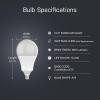 Feit Electric LED Built-in Dusk to Dawn Sensor Intellibulb – A19 with an E12 Candelabra Base Light Bulb – 60W Equivalent – 15 Year Life – 800 Lumen – 5000K Daylight