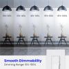 Feit Electric LED Clear A19 Medium Base Light Bulb – 40W Equivalent – 15 Year Life – 450 Lumen – 5000K Daylight – Dimmable | 4-Pack(40-Watt LED)