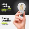 Feit Electric LED Clear A19 Medium Base Light Bulb – 40W Equivalent – 15 Year Life – 450 Lumen – 5000K Daylight – Dimmable | 4-Pack(40-Watt LED)
