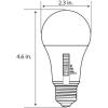 Feit Electric LED Color Changing Light Bulb – A19 with an E26 Medium Base Light Bulb – 60W Equivalent – 15 Year Life(A19 (Pack of 2))