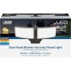 Feit Electric LED Dual Head Motion Sensor Security Outdoor Light, Dusk-to-Dawn, 48 Watts, 5CCT Color Selectable, 5000 Lumen, 50,000-Hour Lifetime, Weather Resistant Flood Lights, S10.5DFL/5CCT/MM/BZ
