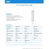 Feit Electric LED Light Panel, 4 Ft. Foldable, 40 Watts, 4000 Lumens, E26 Medium Base, 5000K Daylight, 120V, 80 CRI, 22 Years Lifetime, Frosted Bulb, Damp Rated, ADJ5000/48/5K/LED