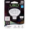 Feit Electric LED MR16 Halogen Bulb, 20W Equivalent, GU5.3 Bi-Pin Base, Non-Dimmable, 250 Lumens, 3000K Warm White, Track Light Bulbs for Landscaping, 22-Year Lifetime, BPLVBAB/830CA/6, 6 Pack(3000k Warm White)