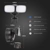 Feit Electric LED Outdoor Security Floodlight, Dual Head, Motion Sensor up to 50 ft, Dusk-to-Dawn, Solar Panel Included, 1200 Lumens, 5000K Daylight, 50,000-Hour Lifetime, S9.5/1200/850/SOL/BZ