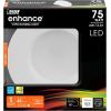 Feit Electric LED Recessed Downlight, fit Most 5-6″ Housing Cans, Baffle Trim, Dimmable, 75W Equivalent 10.2W, 925 LM Retrofit kit, 75 Watt, 2700K Soft White, 6-Pack LEDR56B/927CA/MP/6(2700K)