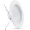 Feit Electric LED Recessed Downlight, fit Most 5-6″ Housing Cans, Baffle Trim, Dimmable, 75W Equivalent 10.2W, 925 LM Retrofit kit, 75 Watt, 2700K Soft White, 6-Pack LEDR56B/927CA/MP/6(2700K)