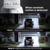 Feit Electric LED Security Light with Motion Sensor and Dusk to Dawn, Outdoor 46W Flood Light, Adjustable 3 Head, Wall Mount, 5000 Lumens, 5000k Daylight, Hardwired, Black S10.5TFL/850/MOT/BZ(White)