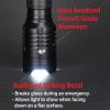 Feit Electric LED Tactical Flashlight – Aluminum Alloy – Zoomable Strike Bezel; Illuminate up to 1,000 feet – Adjustable Brightness from 260-1000 Lumen | Requires 3-C Batteries