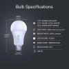Feit Electric LED Three-Color Selectable Intellibulb – A19 with an E26 Medium Base Light Bulb – 200W Equivalent – 23 Year Life – 3050 Lumen – 2700K Soft White, 4000K Cool White and 5000K Daylight(White Light)