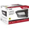 Feit Electric LED Wall Pack 76W, Outdoor Wallpack with Photocell, Dusk to Dawn, 7700 Lumens, 5000k Daylight, 50000 Hour Life, 120-277V, Pro Series, 2-Pack, S15CWPK/850/BZ/2(76W LED)