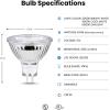 Feit Electric MR16 LED Reflector Light Bulb, 35W Equivalent, Dimmable, GU5.3 Base, 90+ CRI, 300 Lumen, Adjustable Color Temperature Track Lighting, 25,000-Hour Lifespan, BPFMW/3CCTCA/3/6, 18-Pack(35-watt + Adjustable White)