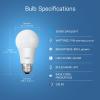 Feit Electric OM60/950CA/AG 60W Equivalent 2.4GHz WiFi Dimmable, No Hub Required, Alexa Google Assistant A19 Smart LED Light Bulb, 4.4″ H x 2.3″ D, 5000K Daylight(5000k Daylight)