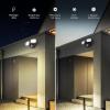 Feit Electric Outdoor LED Security Light, Dusk to Dawn, 28 Watts, Weather Resistant Flood Light, Dual Head, 2000 Lumens, 5000K Daylight, 50,000 Hour Lifespan, Bronze Finish, S9DFL/850/DD/BZ/V1(Bronze)