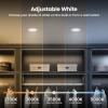 Feit Electric PAR20 LED Bulbs, 50W Equivalent, Dimmable Spotlight Bulbs, 3000k Bright White, E26 Base, 90 CRI, 450 Lumen, 22-Year Lifetime, PAR20 Flood Light Bulbs, Damp Rated, PAR20DM/930CA/4, 4 Pack(6-way)