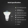 Feit Electric PAR20 LED Bulbs, 50W Equivalent, Dimmable Spotlight Bulbs, 3000k Bright White, E26 Base, 90 CRI, 450 Lumen, 22-Year Lifetime, PAR20 Flood Light Bulbs, Damp Rated, PAR20DM/930CA/4, 4 Pack(6-way)