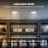 Feit Electric PAR38 LED Flood Light Bulb, 15W (120W Equivalent), Dimmable, Adjustable White 2700K–5000K, High CRI, Enhance Series, 25,000-Hour Lifetime, Indoor/Outdoor Use, PAR38120DM/6WYCA/2, 2 Pack(6-way)