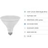 Feit Electric PAR38 LED Reflector Light Bulb, 90W Equivalent, 3000K Bright White, 1000 Lumens, E26 Base, 11,000 Hours Lifespan, Landscaping and Outdoor Ambiance Lighting, PAR3890/830/10KLED/2, 2-Pack