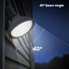 Feit Electric PAR38 LED Reflector Light Bulb, 90W Equivalent, 3000K Bright White, 1000 Lumens, E26 Base, 11,000 Hours Lifespan, Landscaping and Outdoor Ambiance Lighting, PAR3890/830/10KLED/2, 2-Pack