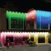 Feit Electric Permanent Outdoor Lights, Smart RGBIC String Lights, 50FT LED Christmas Lights, 2.4GHz WiFi-Enabled Under Eaves Light, Work with Alexa and Google Assistant, Weatherproof, SL50-36/RGB/AG(Multicolor)