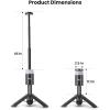 Feit Electric Portable LED Work Light with Tripod Stand, 1000 Lumens, Rechargeable Battery, USB Type-C Charging, Adjustable Spotlight Head, Collapsible to Handheld Lantern, WORK1000/TRIPOD/BAT