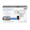 Feit Electric SEC5000/CAM/WIFI Outdoor LED Smart Security Camera with Motion Sensor, 2-Way Audio, 5000 Lumens Floodlight, Works with Alexa and Google Asst, Alarm, Hardwired, Updated Version of SEC3000(5000K Daylight)