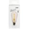 Feit Electric ST19 Vintage Edison LED Light Bulb, 60W Equivalent, Dimmable, 2100K Warm Light, 400 Lumens, Straight Filament Clear Glass Light Bulbs, 15,000-Hour Lifetime, ST19/CL/VG/LED/2/4, 8 Pack(2100 Soft White)