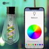 Feit Electric ST21 Smart Spiral LED Filament Edison Bulb, 60W Equiv, RGBW Color Changing, Dimmable, 2.4GHz Wi-Fi Enabled, Works with Alexa & Google Home, App Control, ST2160/RGBW/FIL/AG/4, 4 Pack
