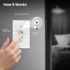 Feit Electric Slide Dimmer Switch for Dimmable LED Light Bulbs, Single Pole or 3-Way Toggle Light Switch, Wall Plate and Wire Nut Installation Included, DIM/Slide/2, 2 Pack(TOGGLE DIMMER)