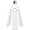 Feit Electric Smart LED Garage Light, RGBW 3 Panel, WiFi 2.4GHz, Screw-in LED Shop Light Bulb, Works with Alexa and Google Home Assistant, E26, 4000 Lumens, Garage Ceiling Light, ADJ4000/RGBW/LED/AG(5000K Daylight)